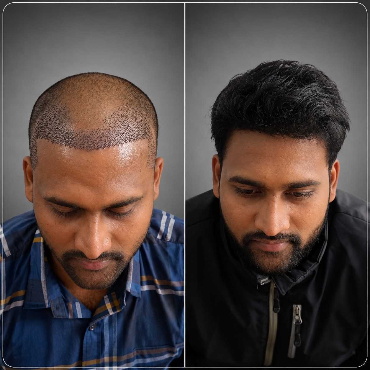 Grade 3 | 3000 Grafts | FUE - After 8 Months